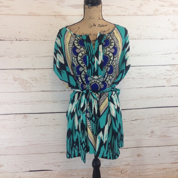 Pure Energy Tops - Bright Patterned Top