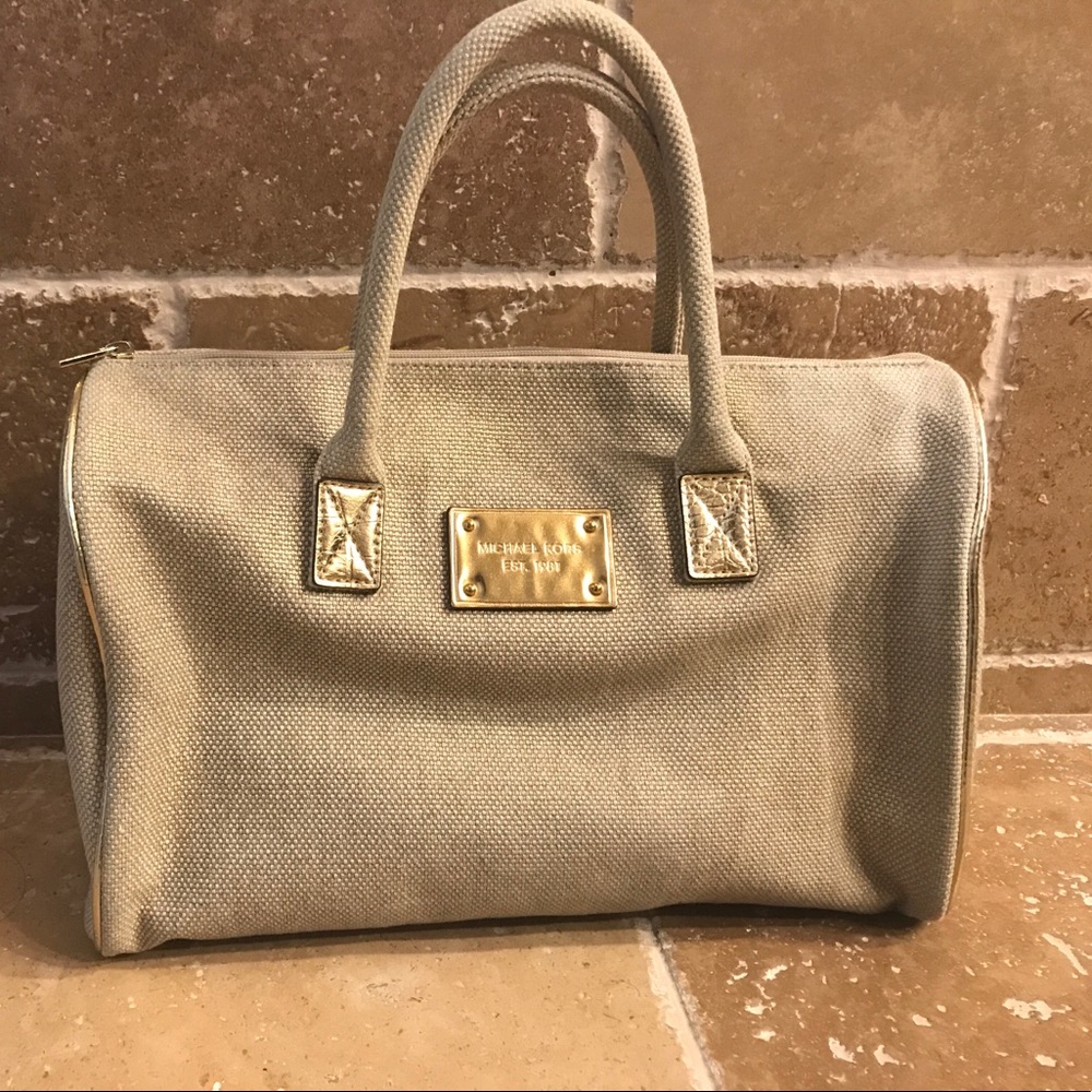 Michael Kors Burlap bag