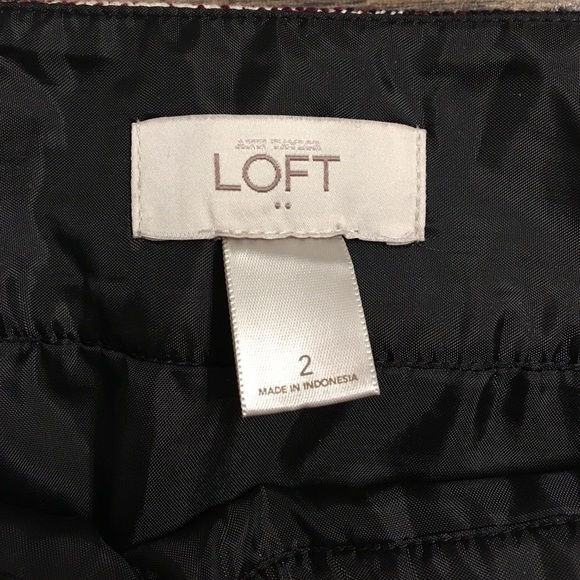 EUC Ann Taylor Loft Skirt Size 2 - Picture 3 of 5