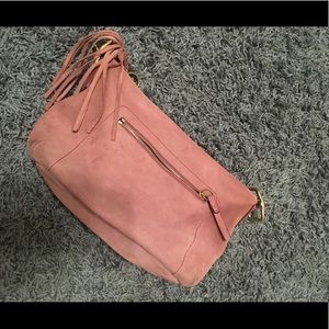 Coach purse (Mauve suede)