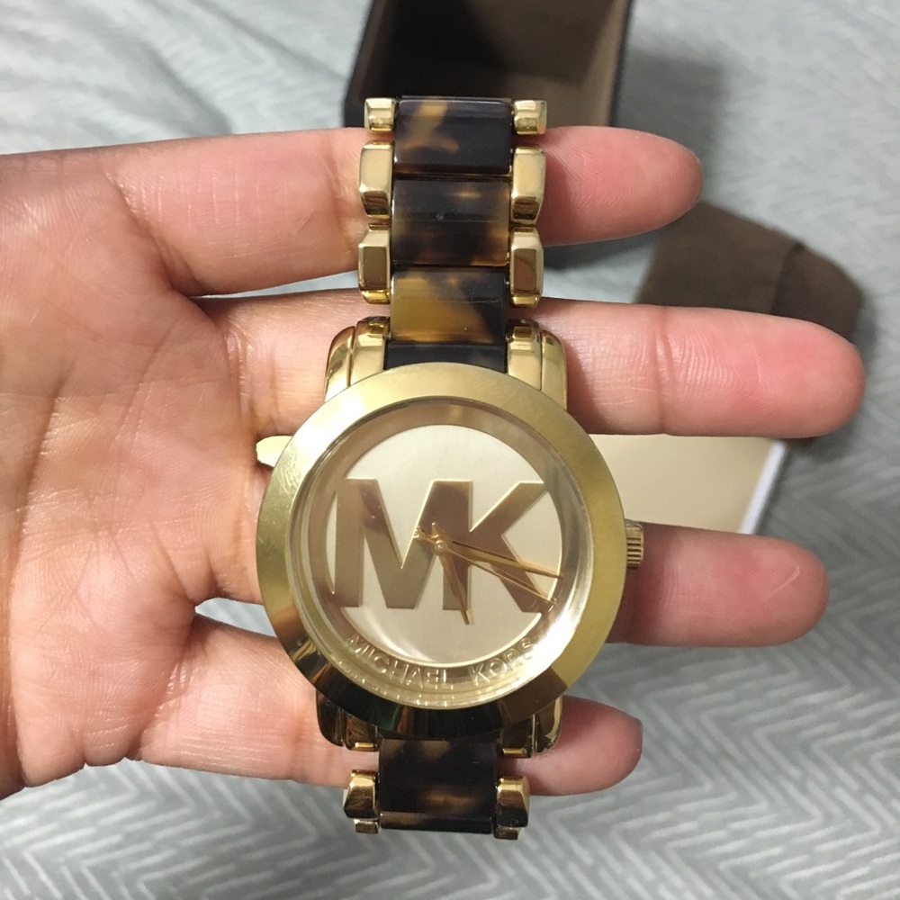 Michael Kors Tortoise Watch