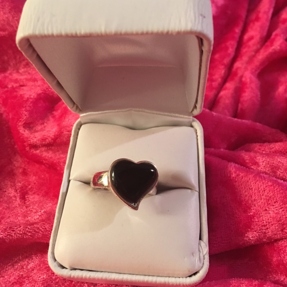 Black Heart Ring