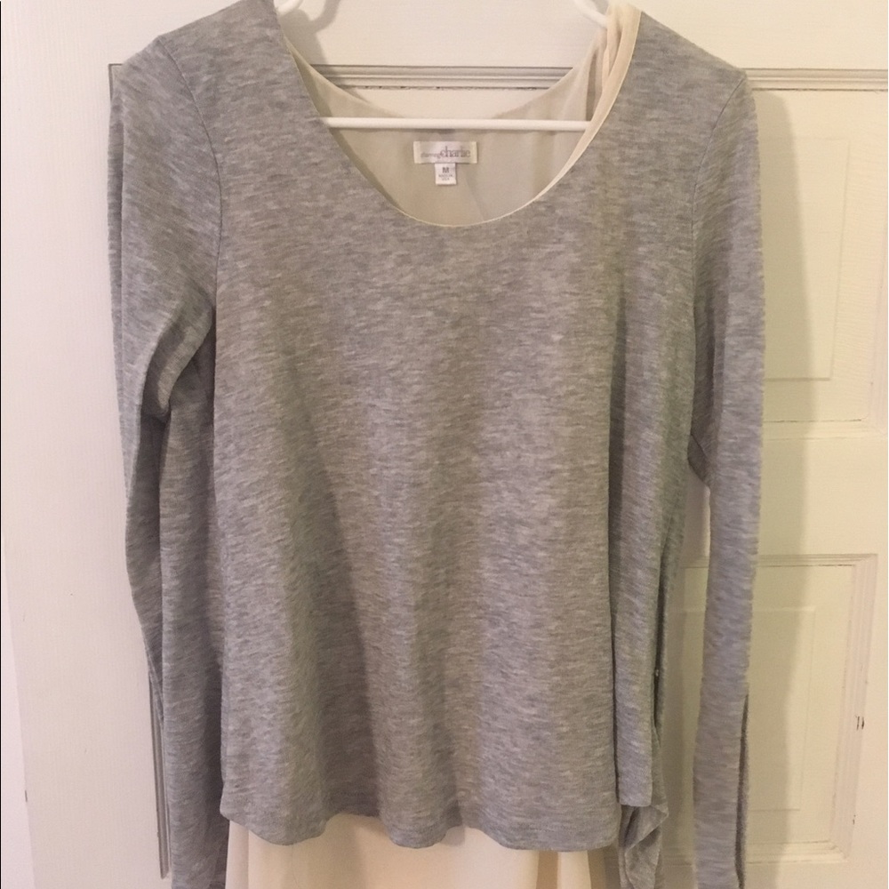 Grey blouse