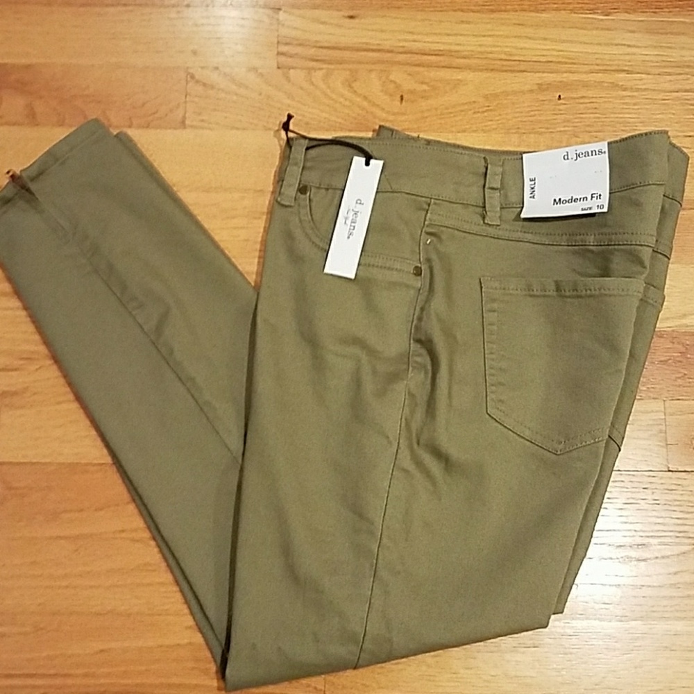 d.jeans modern fit ankle jeans