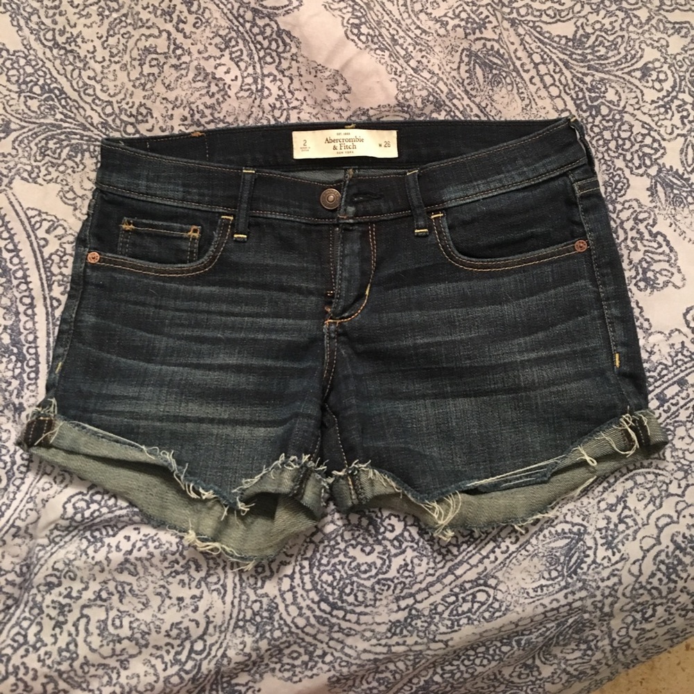 Abercrombie & Fitch cut off jean shorts