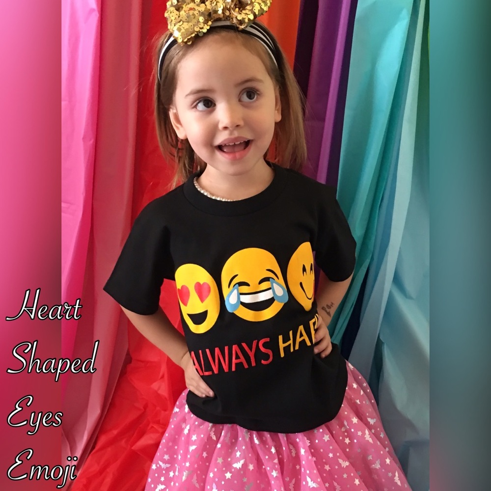 Unisex Emoji Graphics T-Shirt