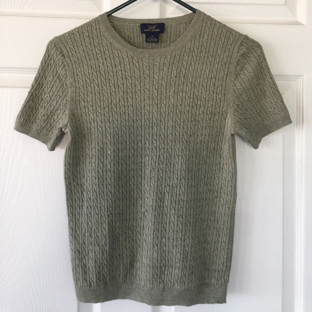 Brooks Brothers silk blend sweater