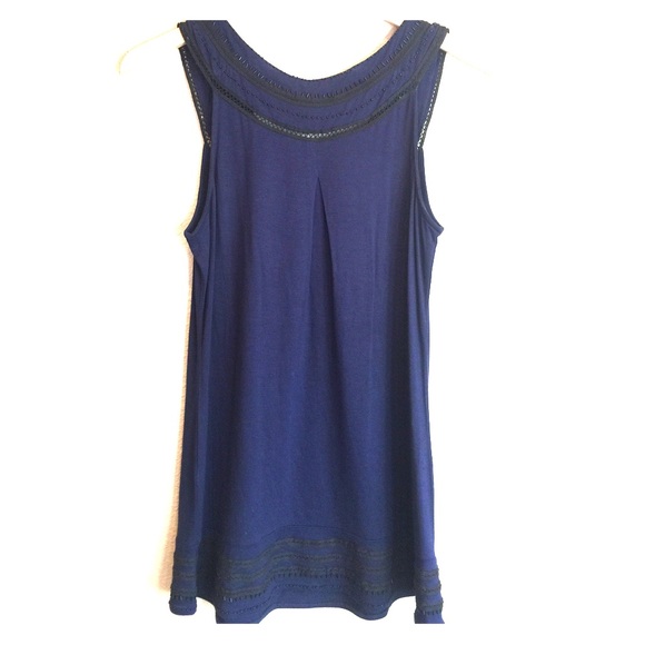 Kimchi Blue Long Tank with Beaded Detail - Picture 2 of 5
