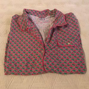 Vineyard Vines oversized whale sleep shirt