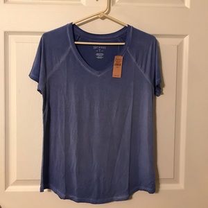 Blue, soft & sexy shirt, nwt, small