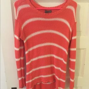 Coral sweater