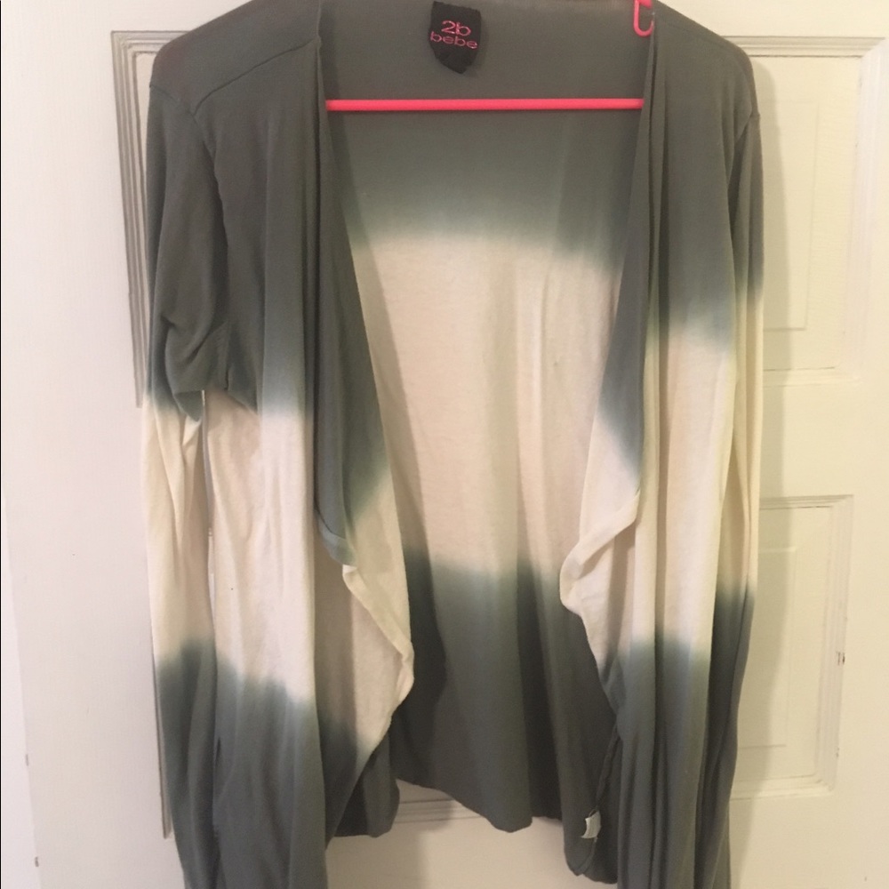 Tie dye cardigan