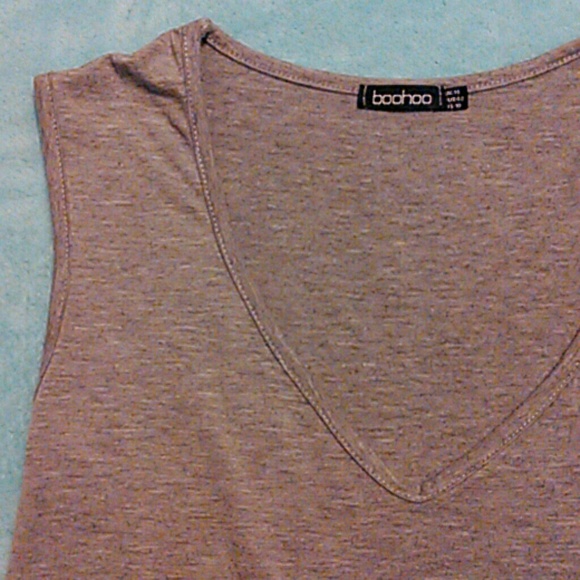 Grey Tank Bodysuit - Picture 4 of 5