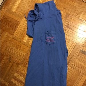 Long sleeve hooded vineyard vines shirt