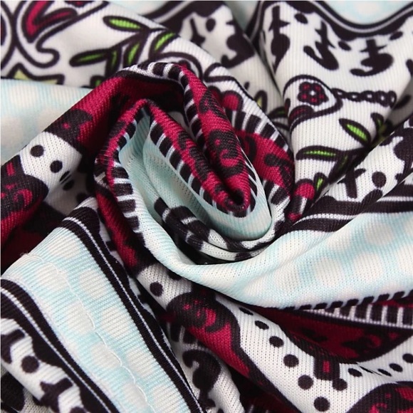 Boho Crop Halter Tank Top - Picture 5 of 7