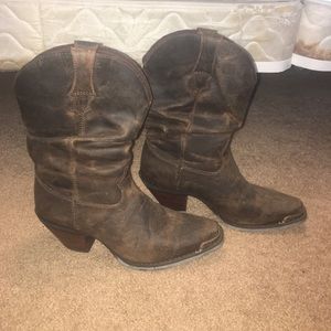 Durango women's leather cowboy boots