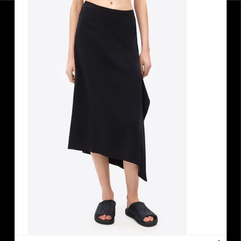 ❌SOLD Helmut Lang side drape skirt