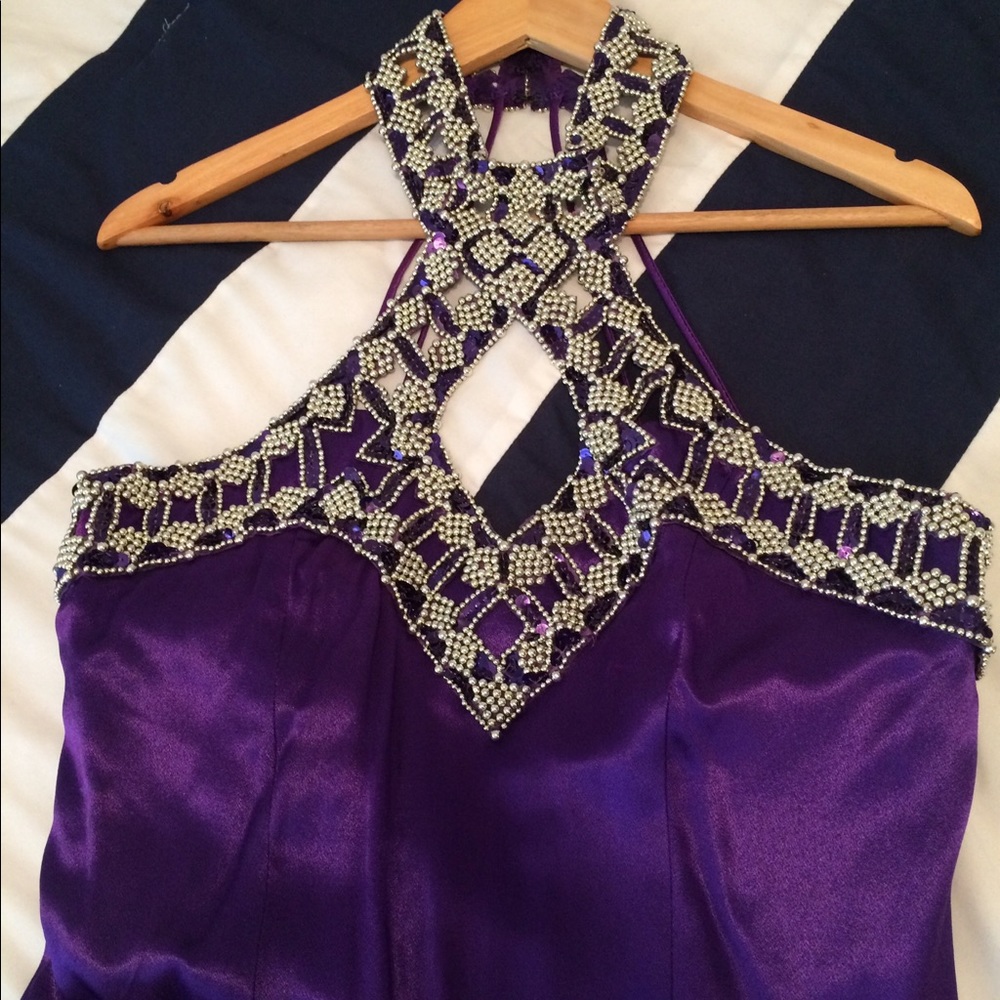 Gorgeous Vintage 90's Purple Dress