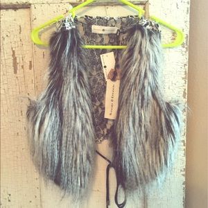 Adorable Faux Fur Vest