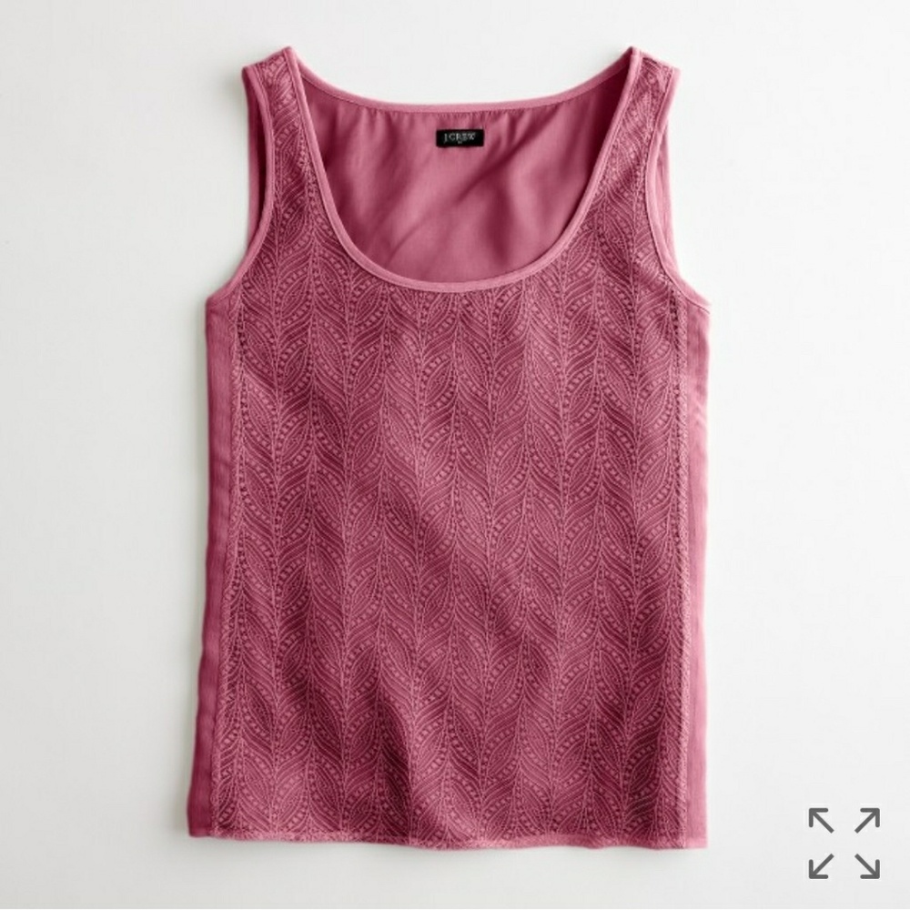 J.Crew Factory Lacy Love Tank