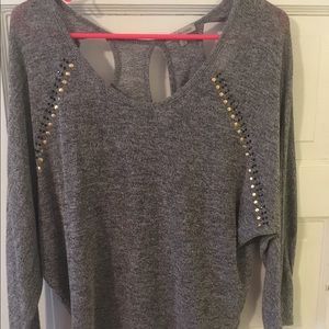 Grey light weight sweater