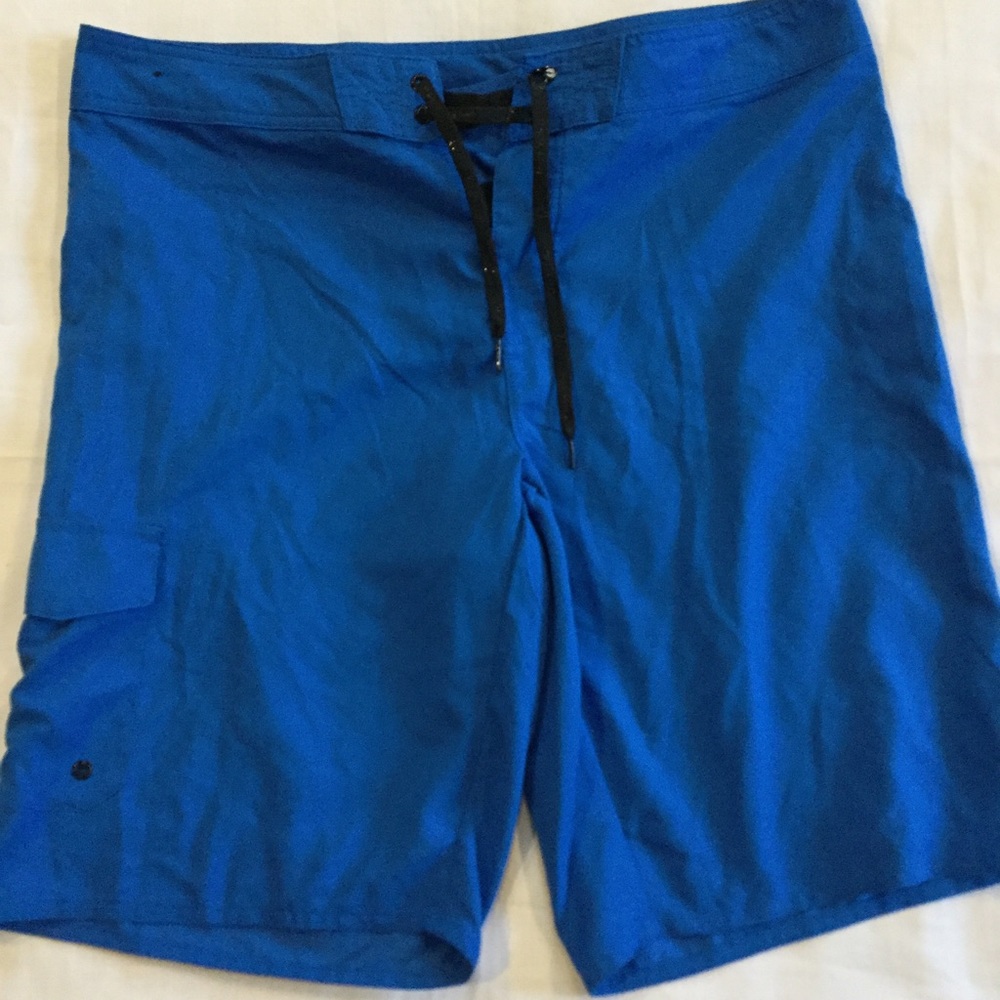 HANG TEN MEN'S BOARD SHORTS-SWIM TRUNKS