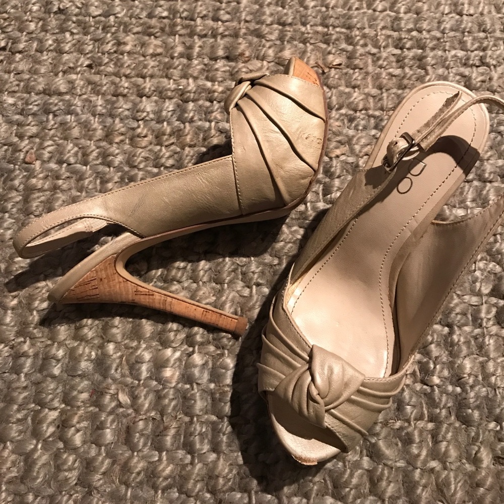 Champagne Aldo pumps