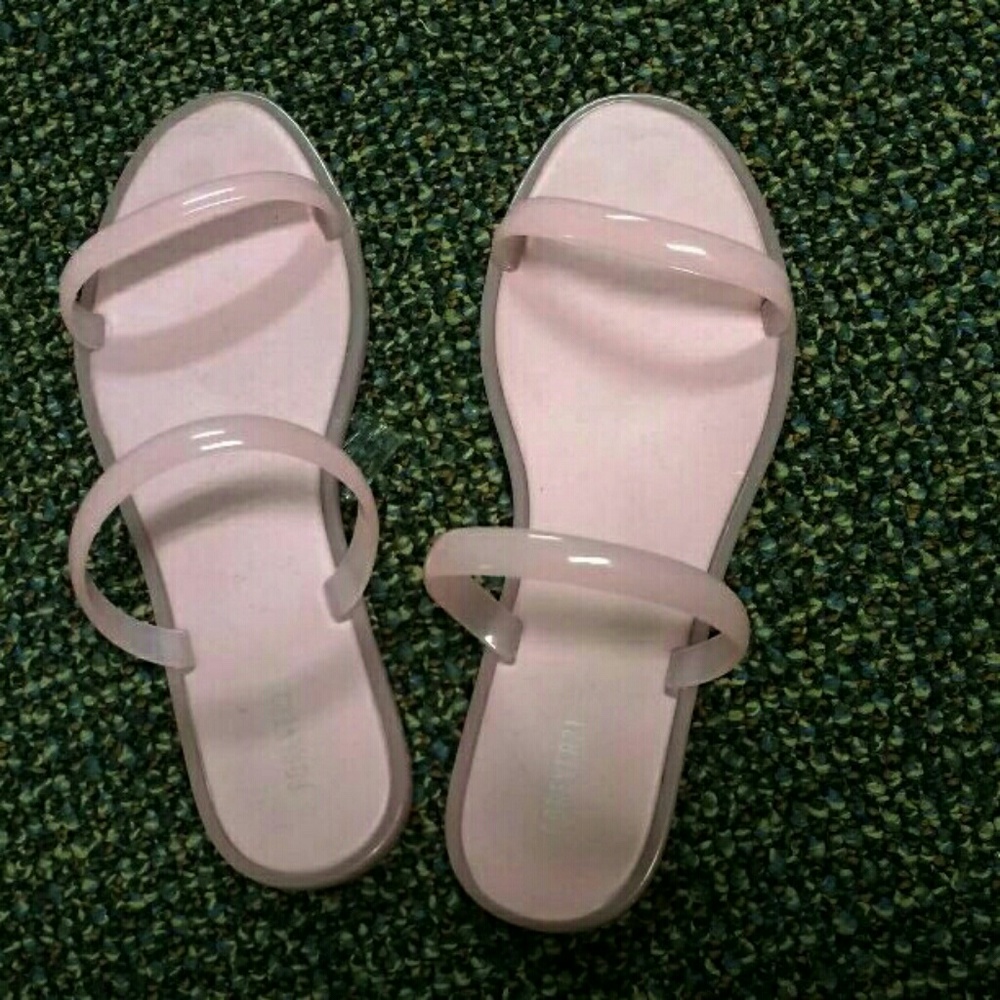 Pink Jelly Sandals