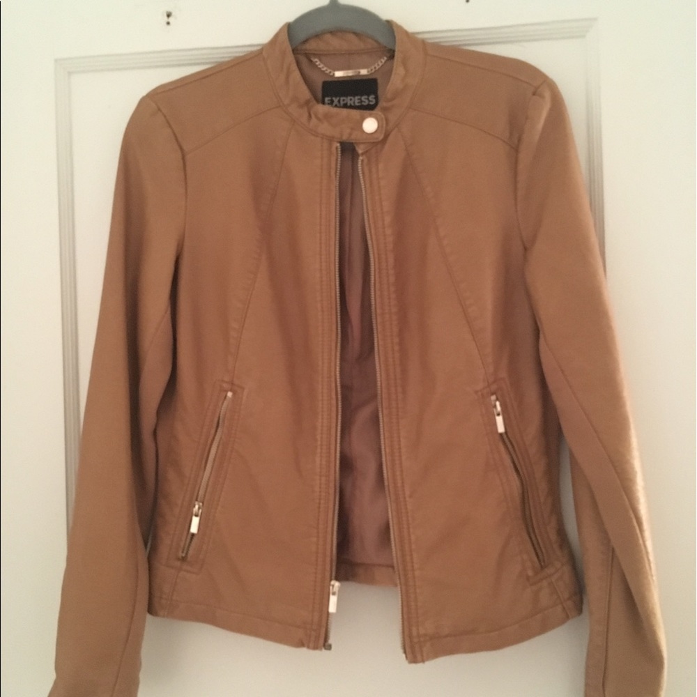 Express Moto Jacket - Small - Faux Leather