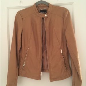 Express Moto Jacket - Small - Faux Leather