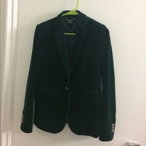 Green Velvet Jacket
