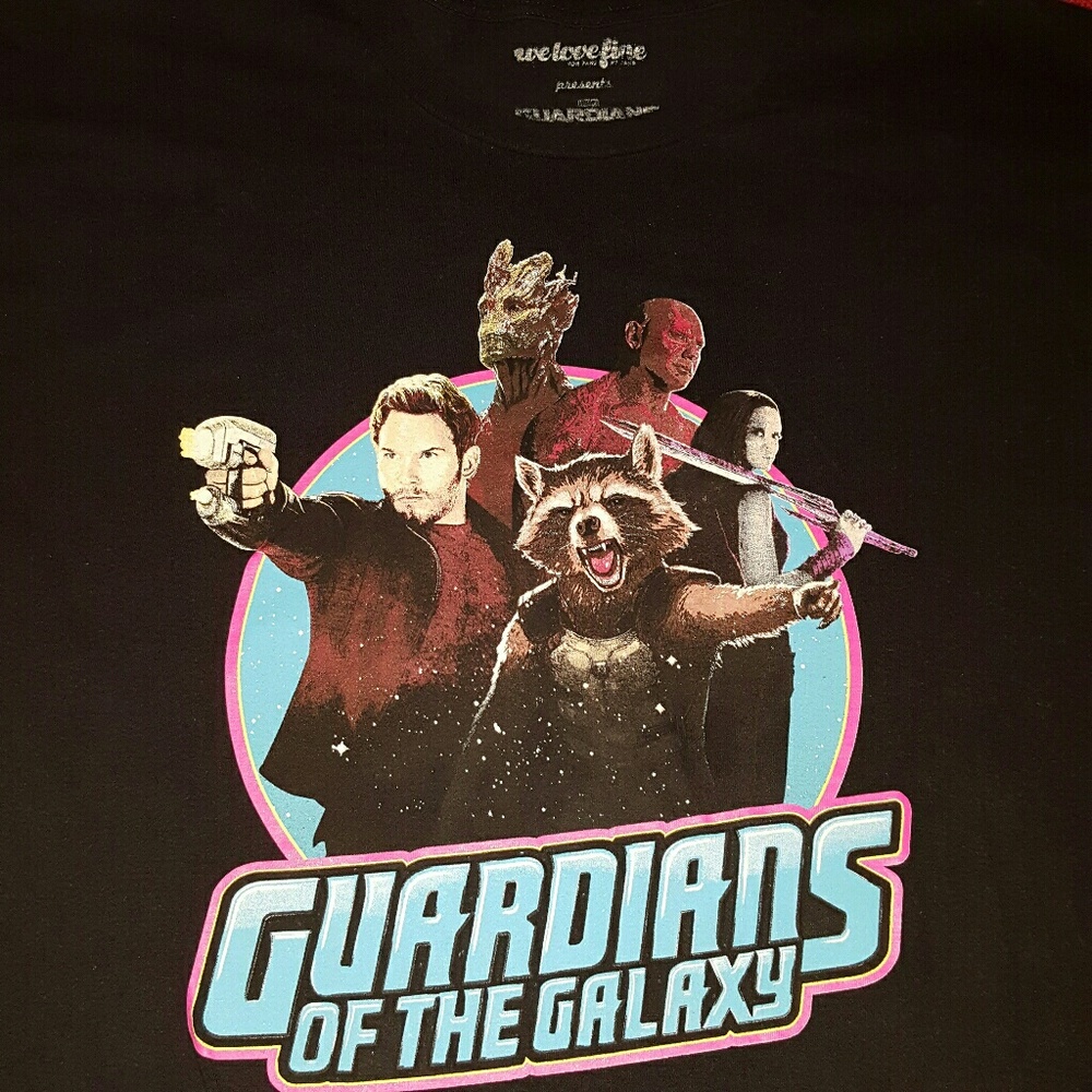 Vintage look Guardians of the galaxy T-SHIRT.