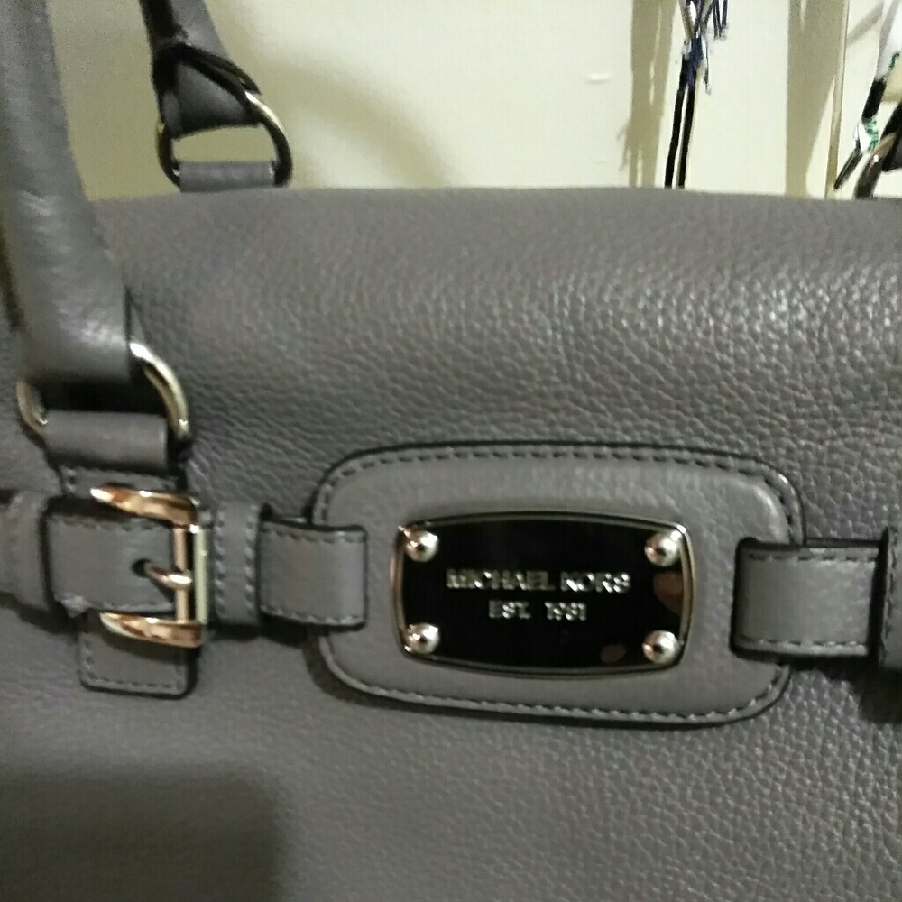 Authentic Gray  Michael Kors Weekender