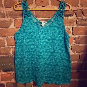 H&M Turquoise Tank Top