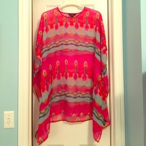 Sheer and colorful Swimsuit Cover Up