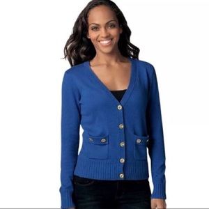 Blue CAbi Cardigan
