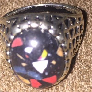 Vintage Splash —-perfect ring for 4th!!!