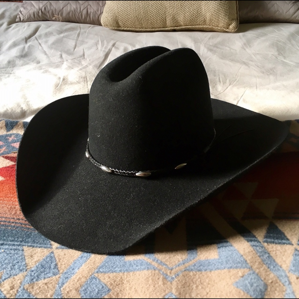 Black MHT of Texas Cowgirl Hat