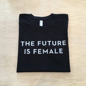 NWOT Otherwild THE FUTURE IS FEMALE feminist tee