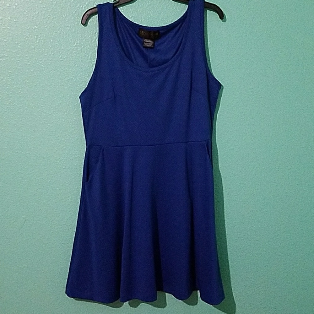 Kardashian Kollection Blue Dress