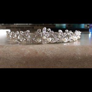 Crystal and Pearl Tiara