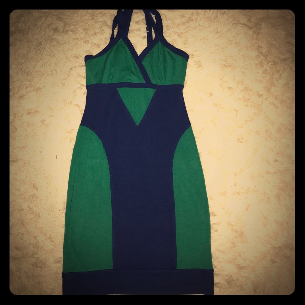 Sexy Green and Purple Summer Dress! Size XS!