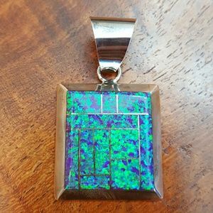 Navajo Sterling Silver Charm by Keevin Keyana