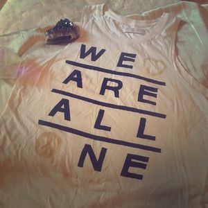 "We are all one" SG Muscle Tee