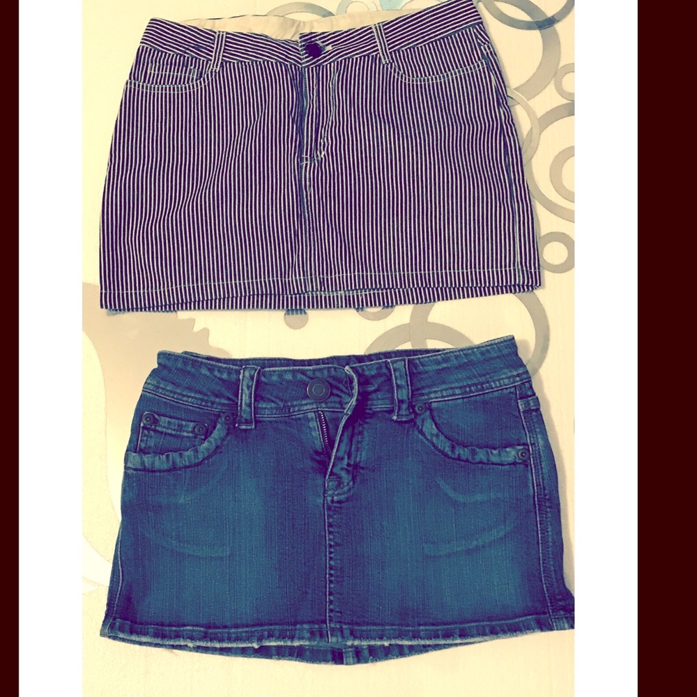 2 Mini Skirts