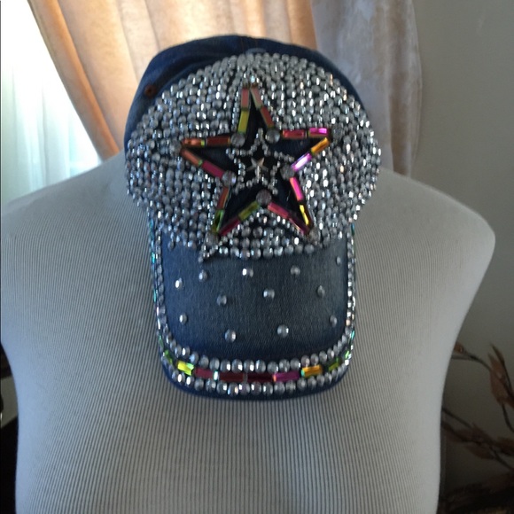 beaded baseball caps