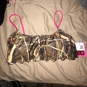 Large real tree camo top