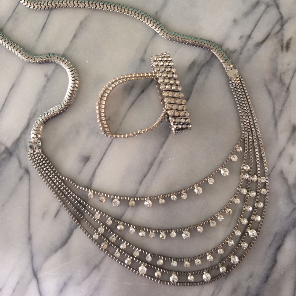 Rhinestone BLING Necklace