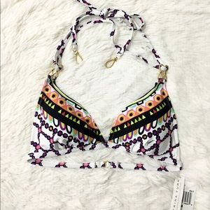 NWT Trina Turk bikini top sz 4
