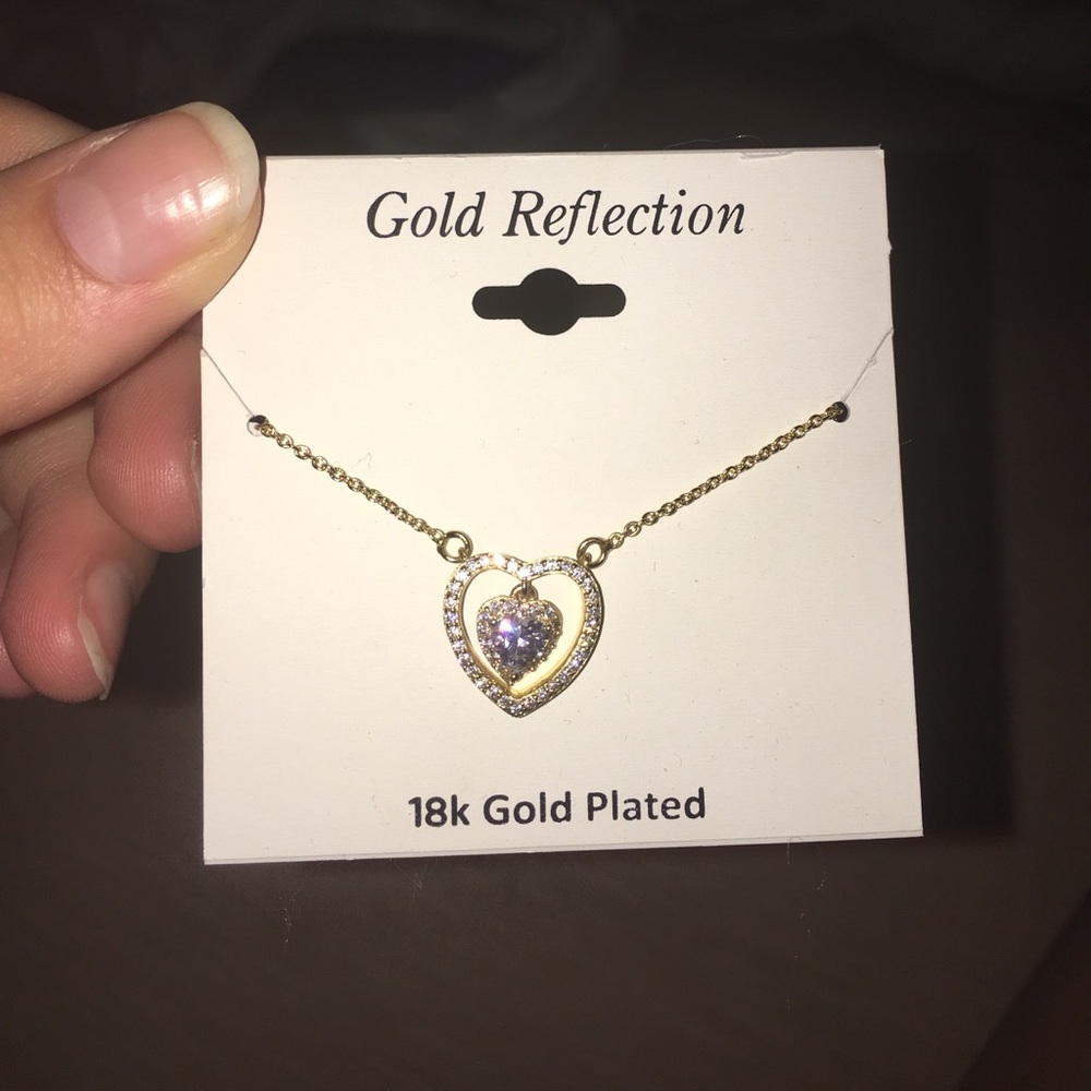 Gold Heart Necklace